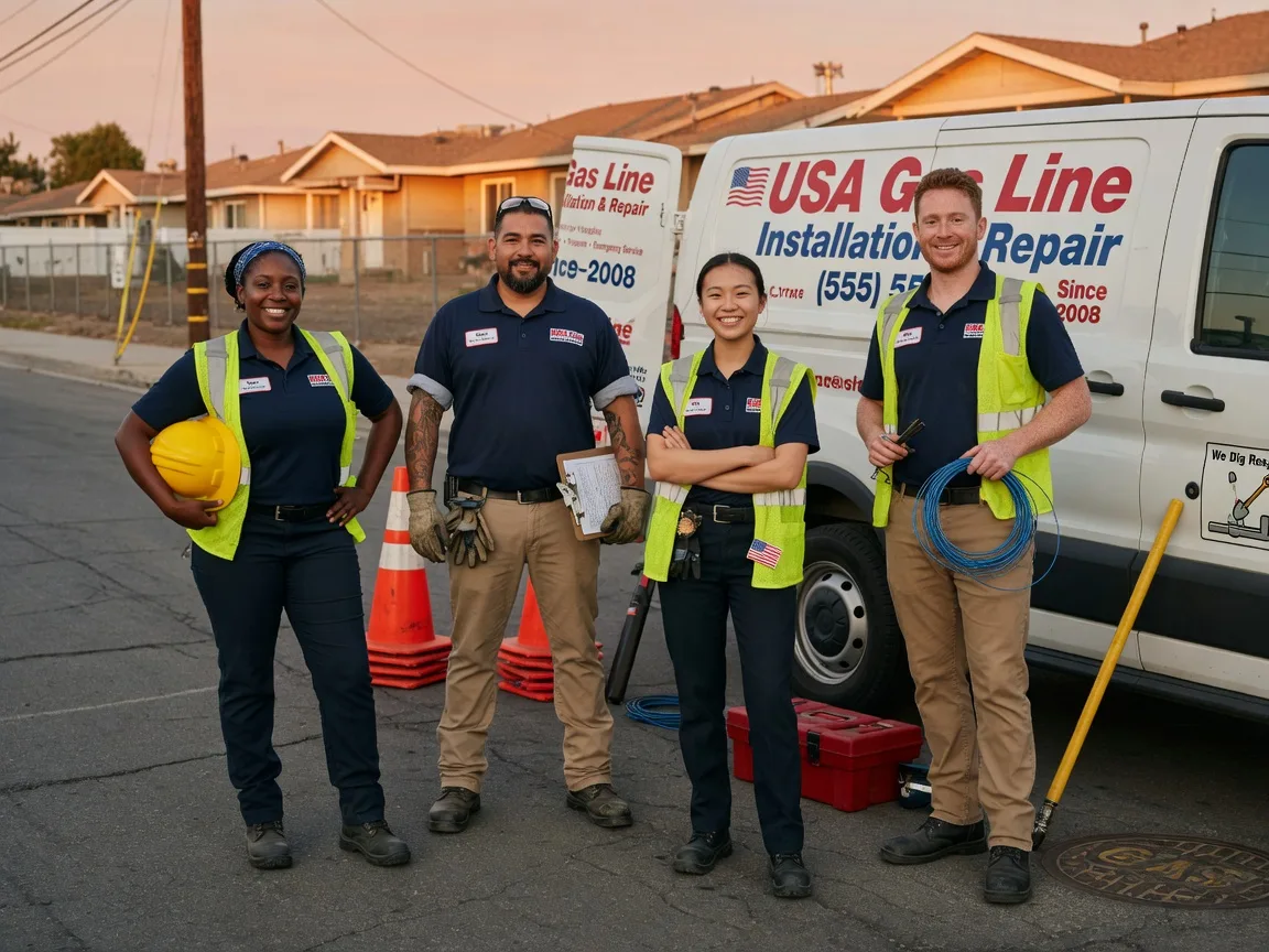 Gas Line Installation company in Goldsmith, TX